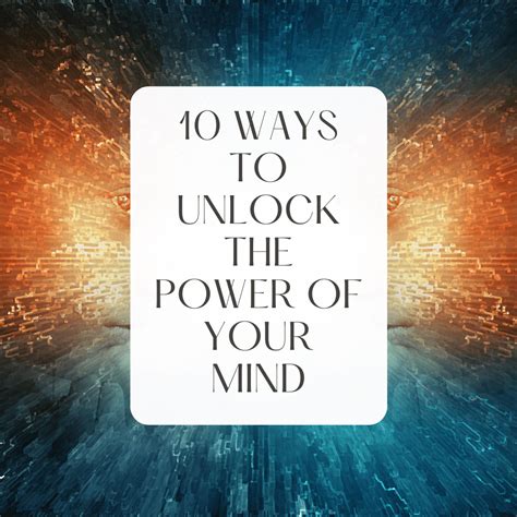 Unlock the magic in your mind